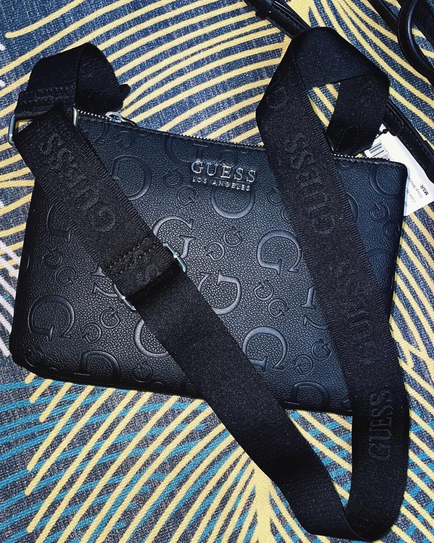 GUESS LOS ANGELES SLING BAG Luxury Bags Wallets on Carousell