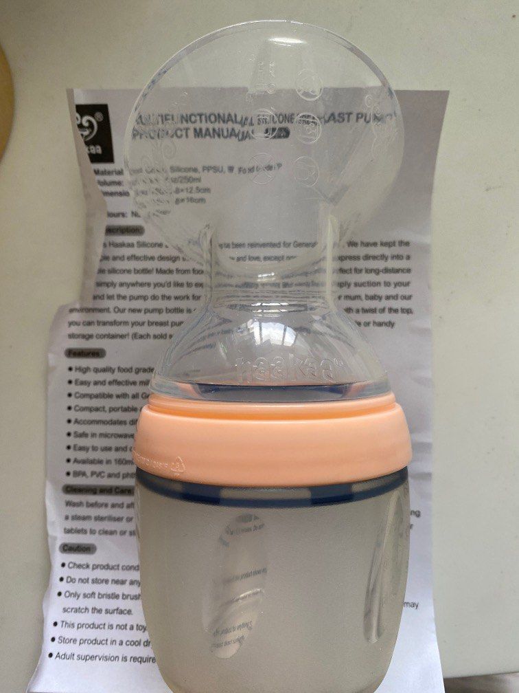 Haakaa Gen Vs Gen Haakaa Manual Breast Pump And Silicone