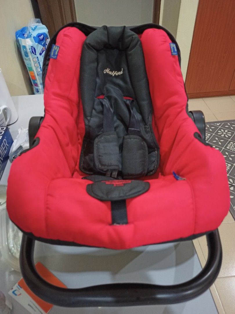 Halford car store seat fitting