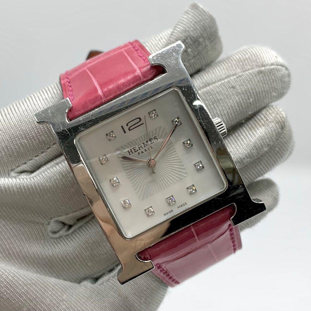 Hermes square watch top