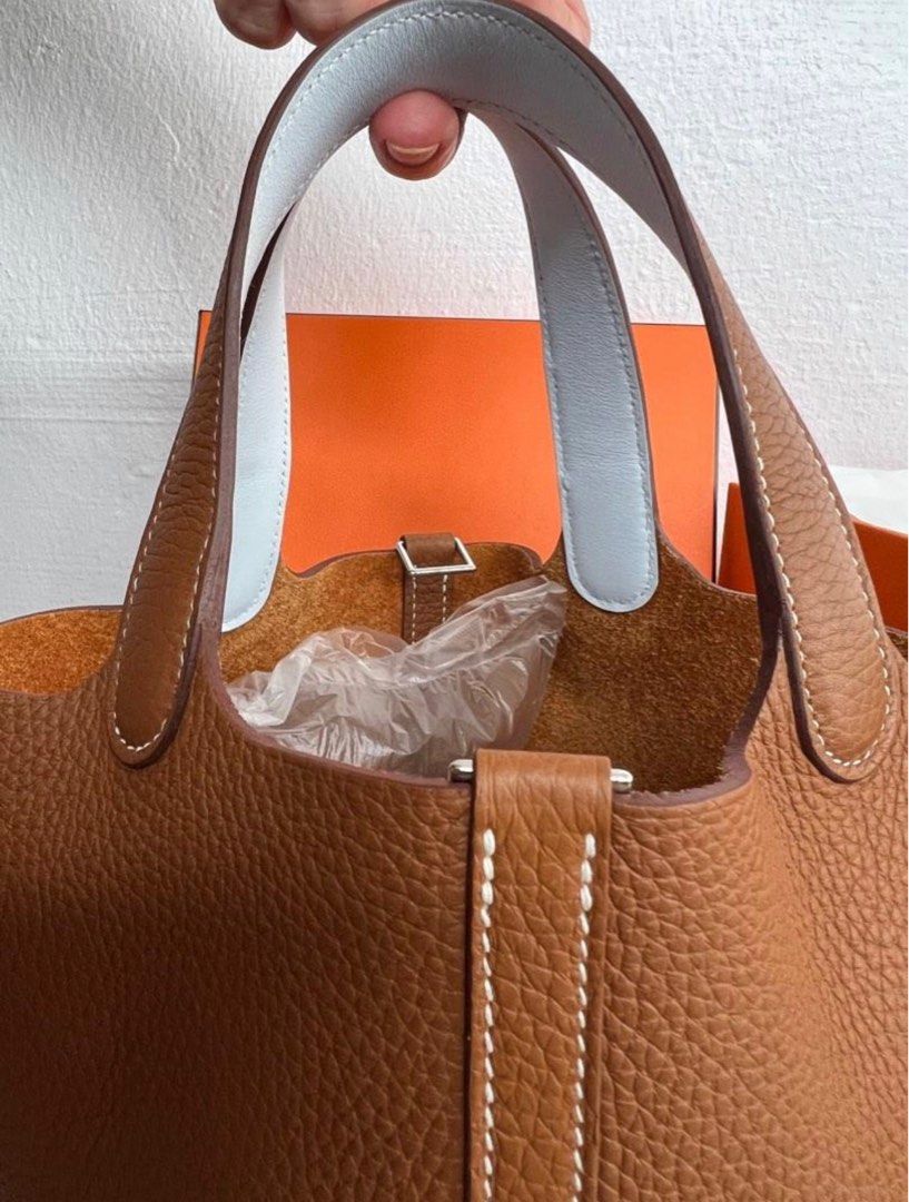 Hermes Picotin 18 Biscuit in GHW, Women's Fashion, Bags & Wallets, Purses &  Pouches on Carousell