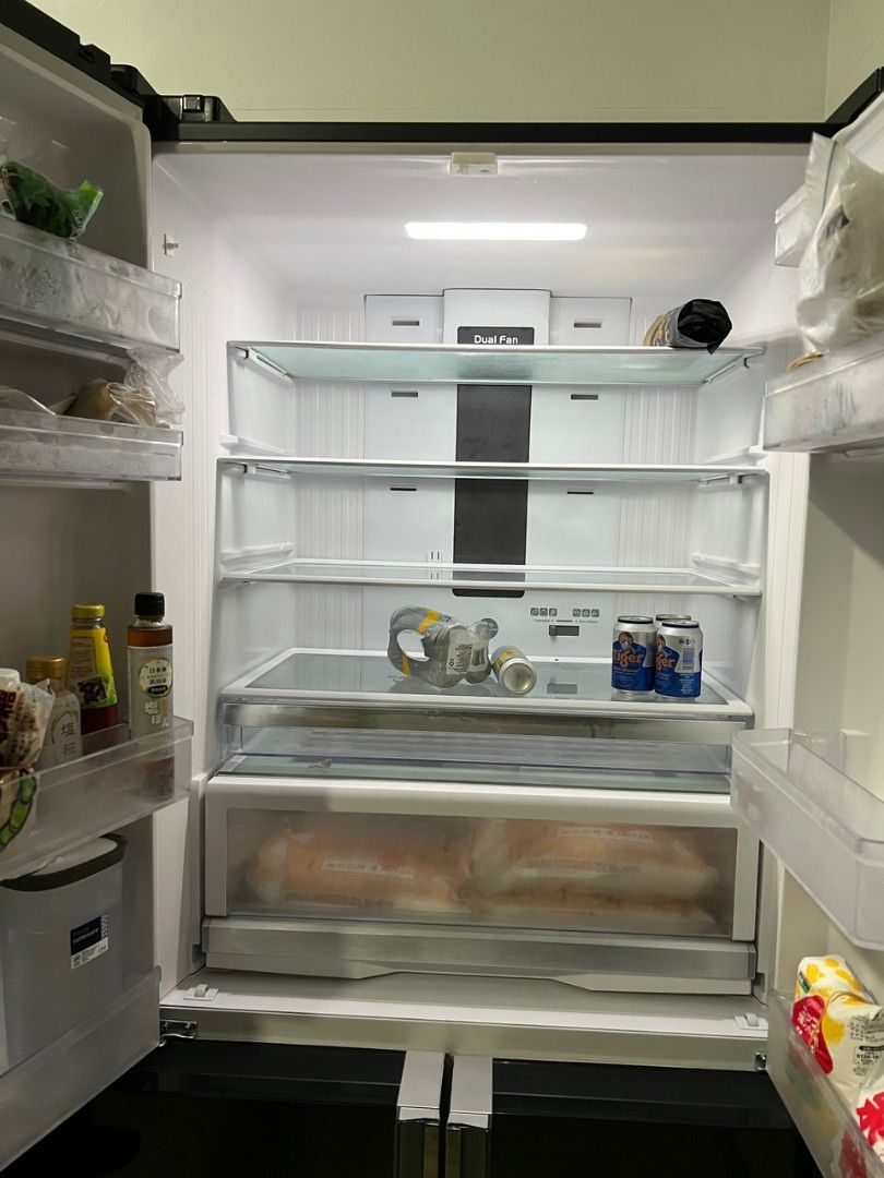 Hitachi Fridge refrigerator RWB850P5M 700L French Bottom Freezer 4