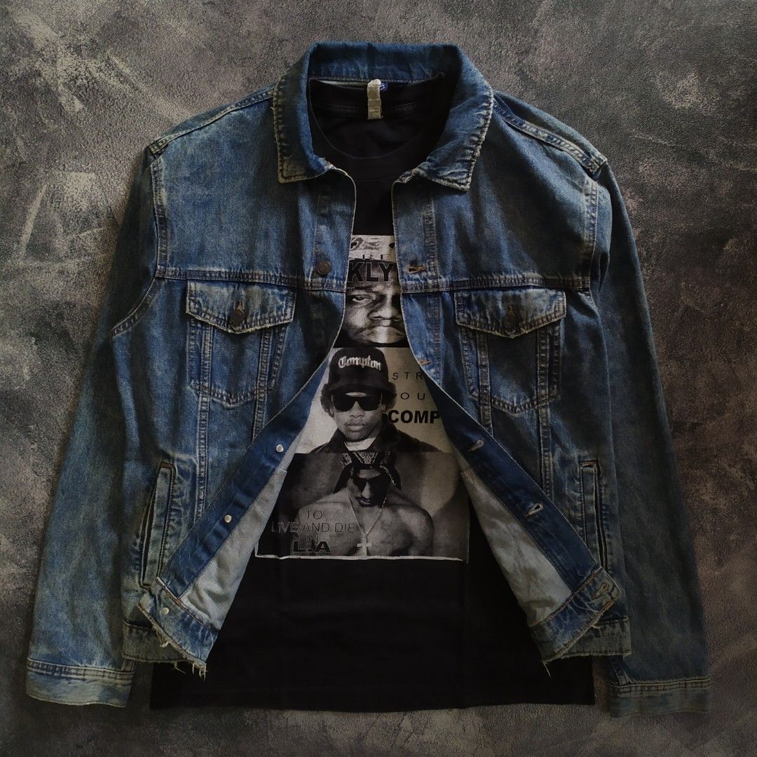 Young thug deals h&m denim jacket