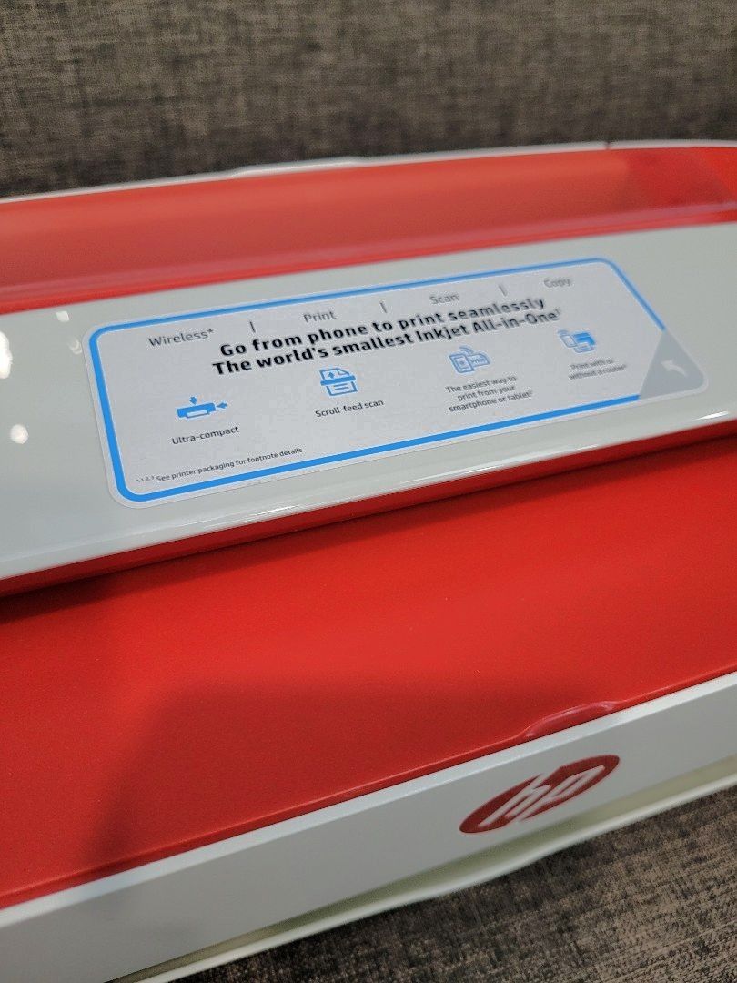 HP Deskjet Ink Advantage 3777 + Free Cartridges, Computers & Tech ...