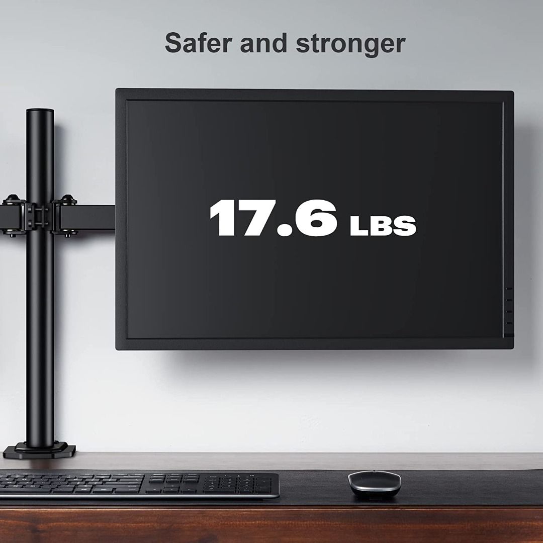 HUANUO Dual Monitor Arms Desk Mount for 13 to 27 inch, Heavy Duty Fully