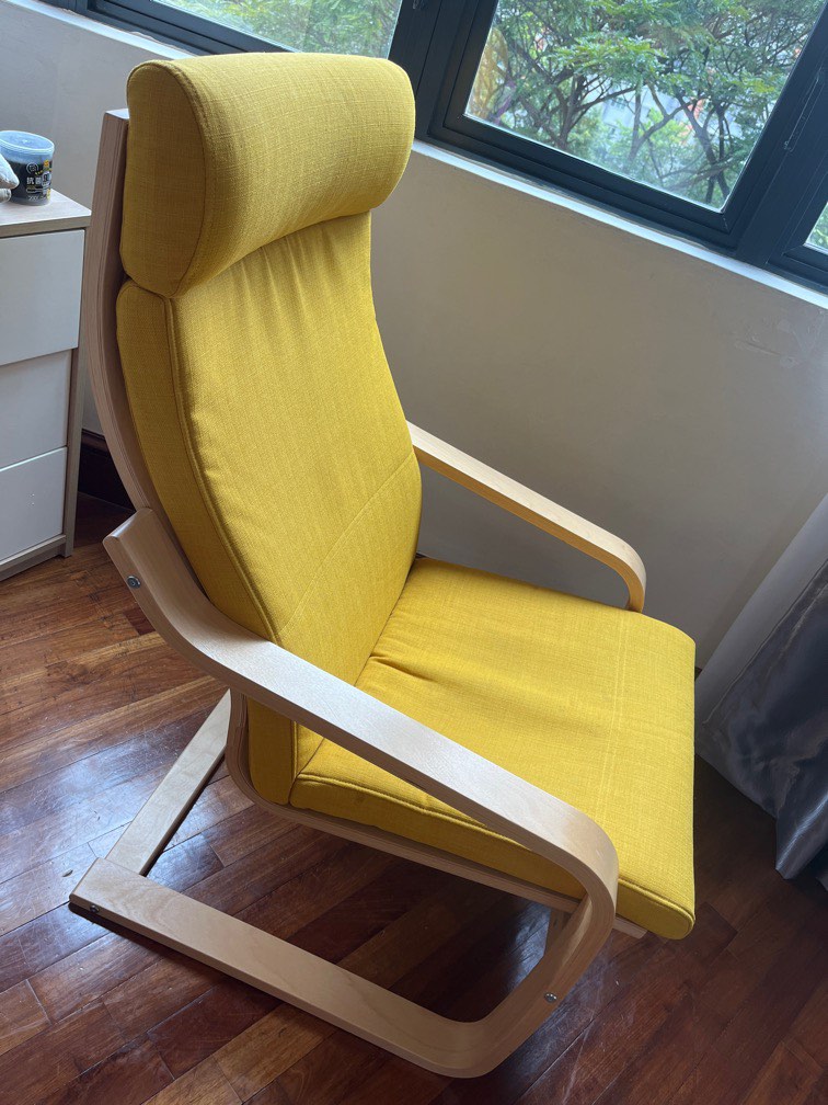 IKEA Armchair Poang, Furniture & Home Living, Furniture, Chairs on