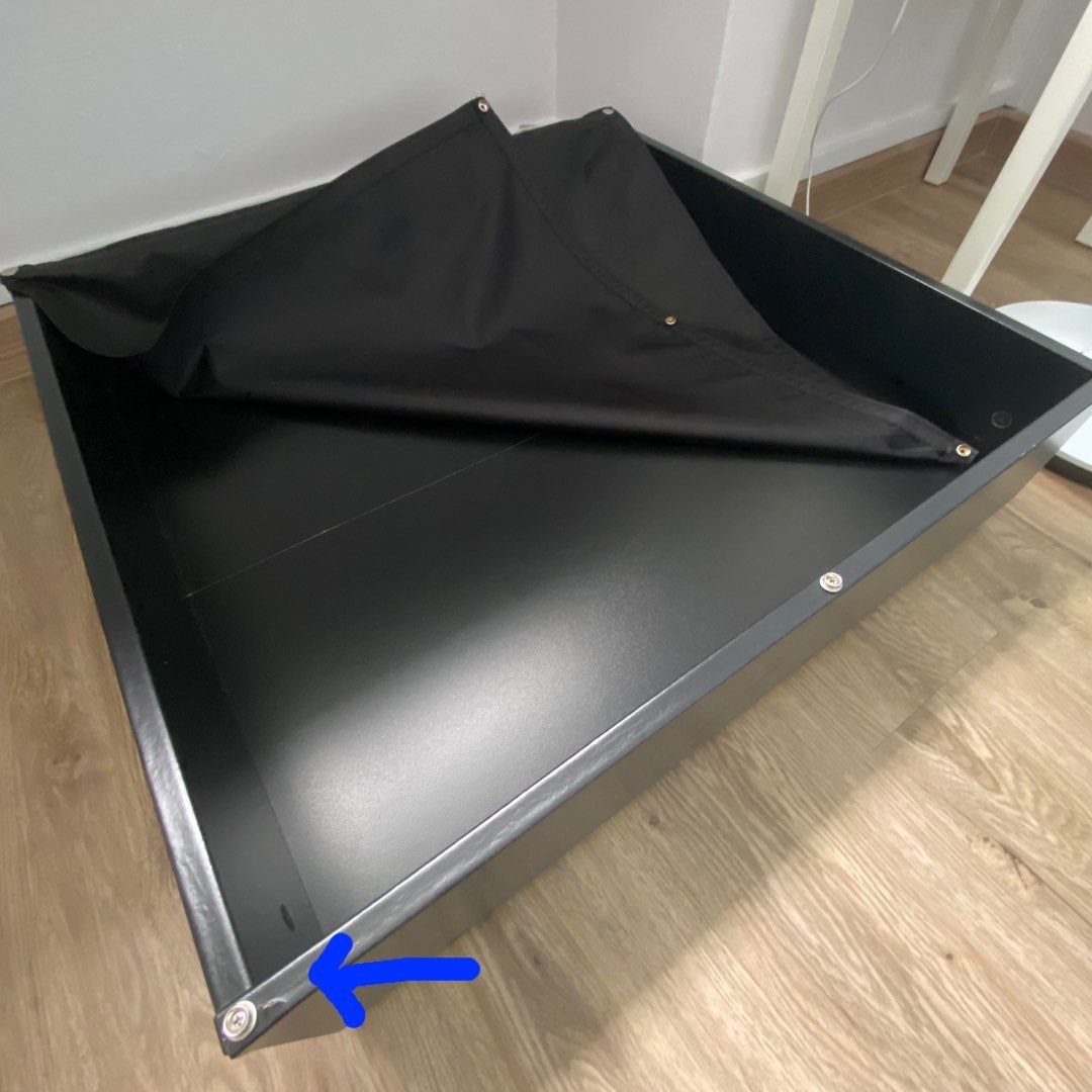 IKEA Bed storage box, Furniture & Home Living, Home Improvement