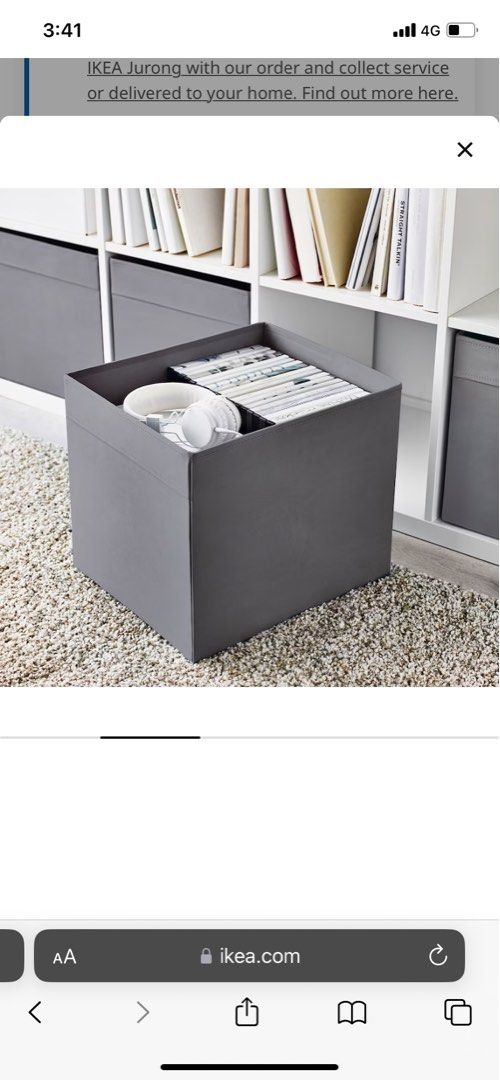 IKEA Drona Storage Box (Set of 2), Furniture & Home Living, Home