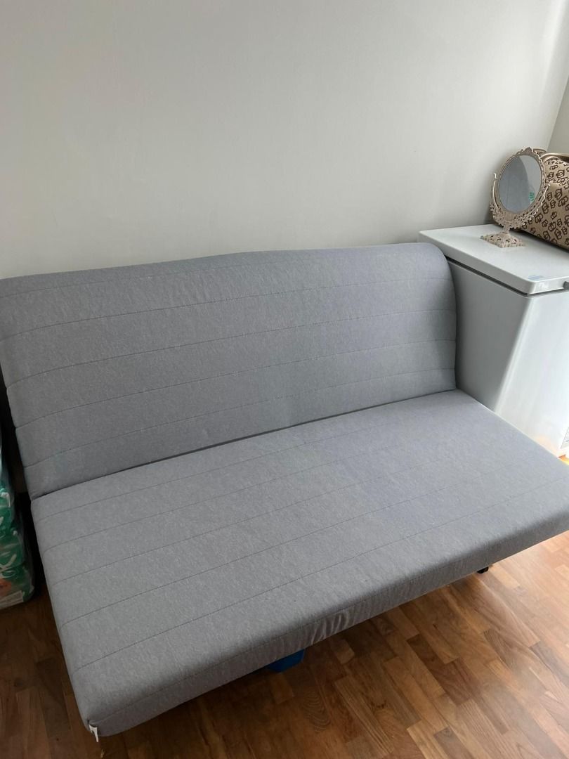 IKEA foldable sofa bed double bed size, Furniture & Home Living