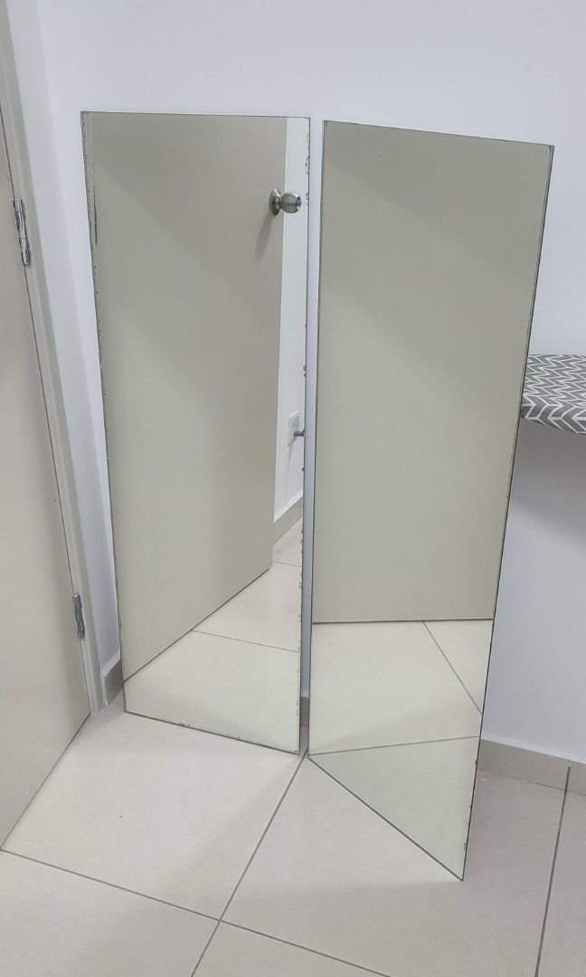 IKEA Minde Wall Hug Mirrors, Furniture & Home Living, Home Decor