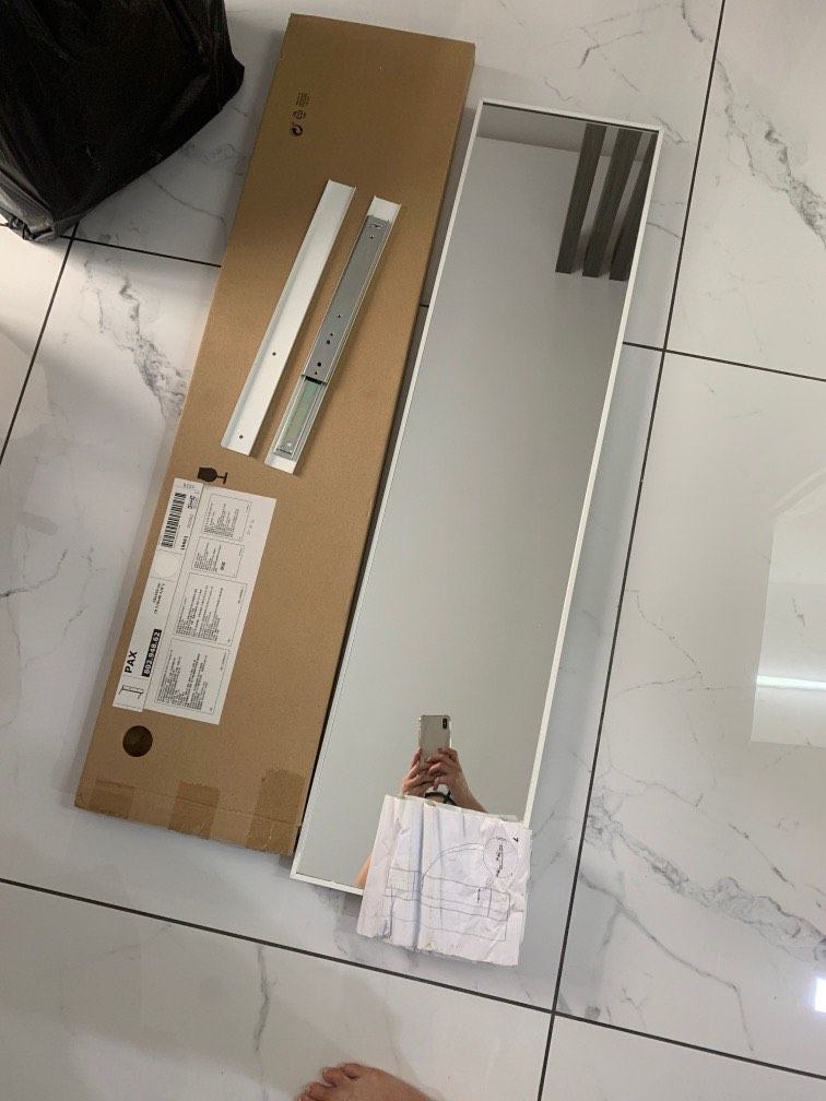 IKEA Pax Mirror Pull Out Type, Furniture & Home Living, Home Decor