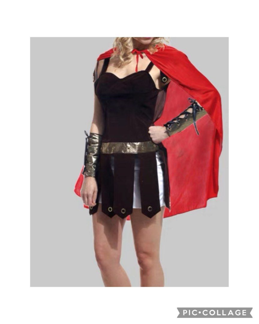 INSTOCK Adult Female Roman warrior costume around the world