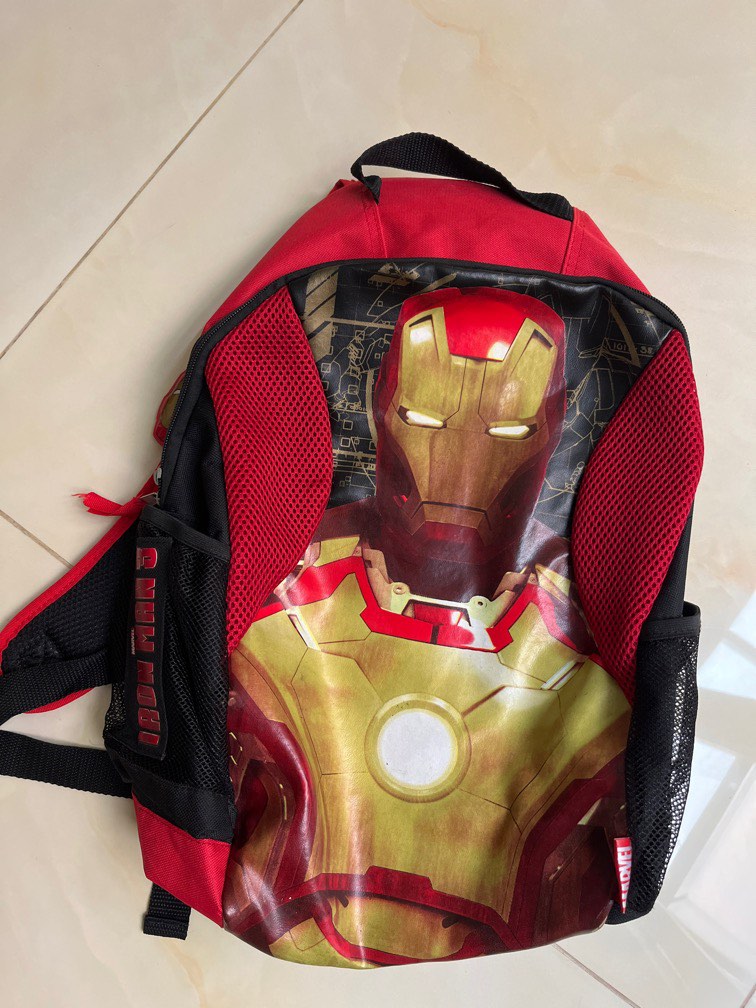 Iron man backpack, Babies & Kids, Babies & Kids Fashion on Carousell