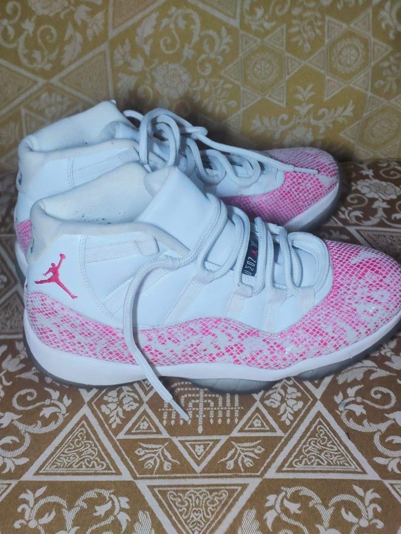 ovo pink snakeskin