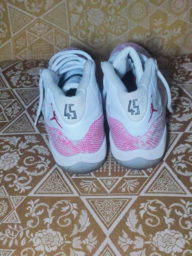 ovo pink snakeskin