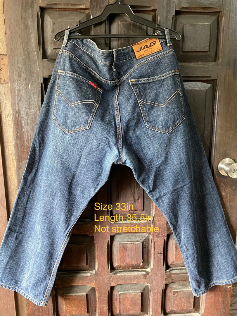 Jag Jeans 33in Men S Fashion Bottoms Jeans On Carousell