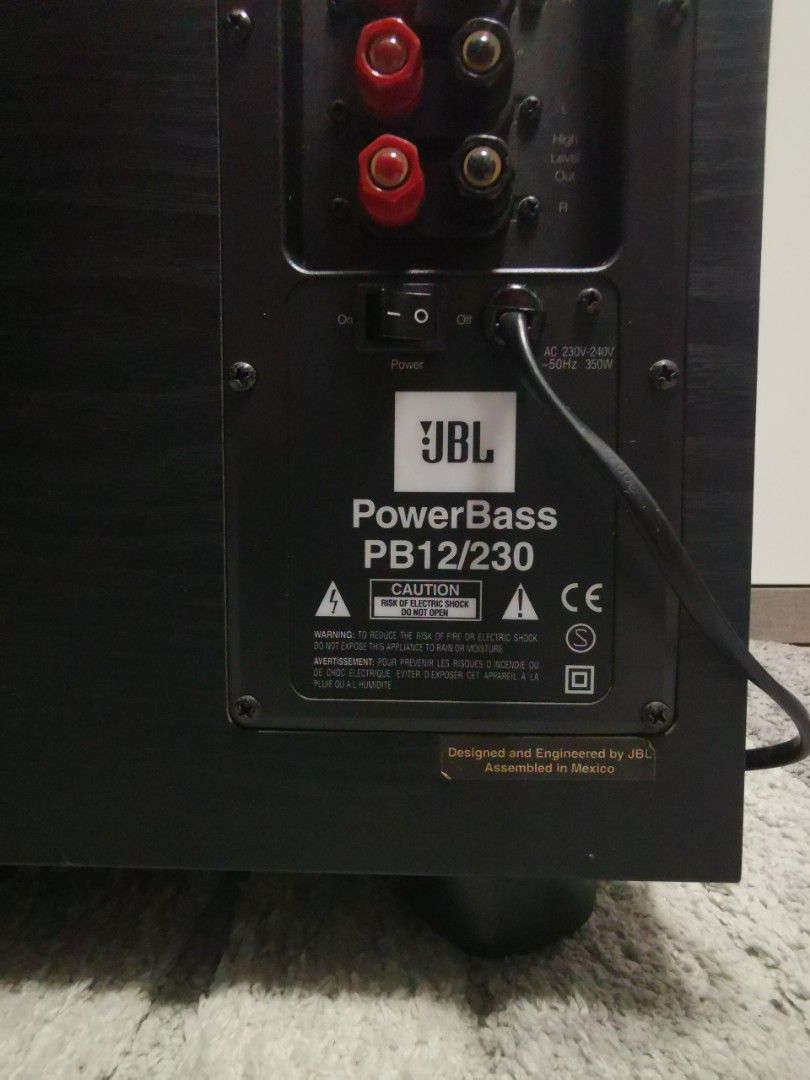 JBL PB12 230 Subwoofer