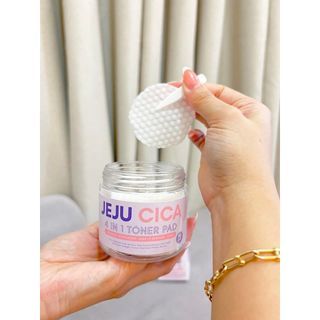JEJU CICA 4in1 Toner Facial Pads - Make Up Remover, Cleanser, Toner Pads, Moisturizer by BLV2 || Shop AAbiz SG #04-66 Lucky Plaza