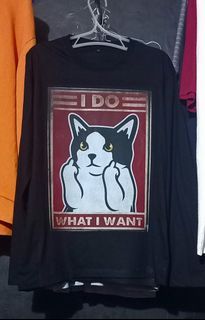 Kaos gambar kucing