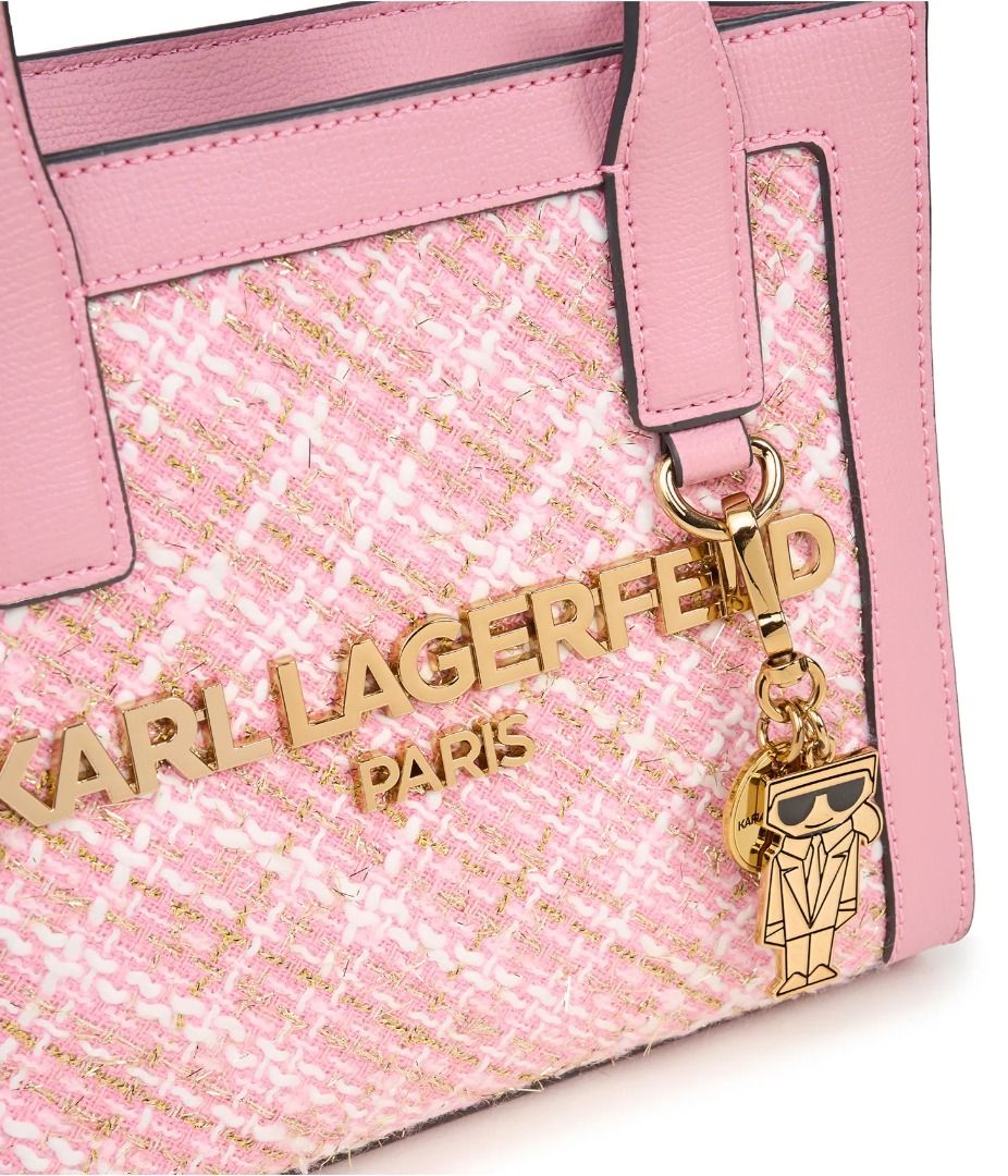 Karl Lagerfeld Paris Nouveau Boucle Crossbody Tote In Gernium Combo