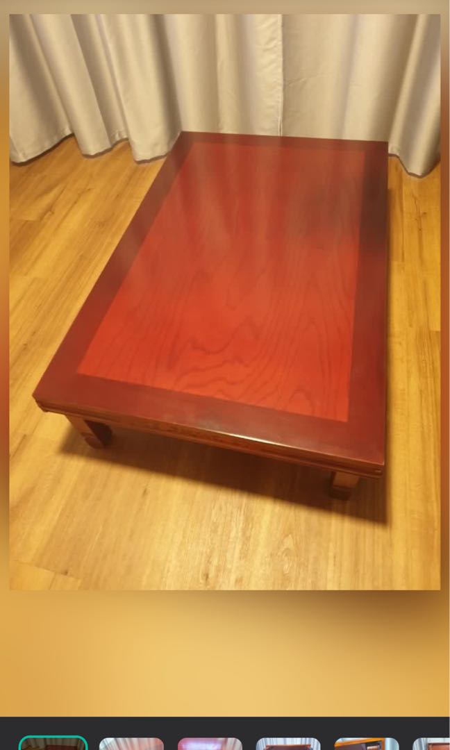 Korean low shop dining table