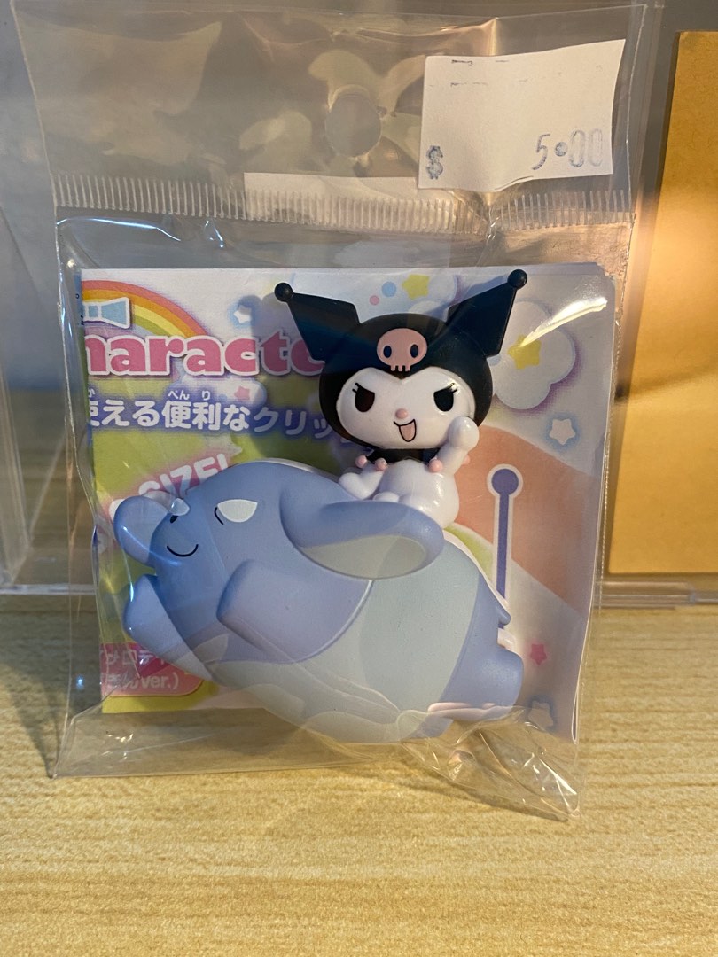 Kuromi Sanrio Character Clip, Hobbies & Toys, Stationery & Craft,