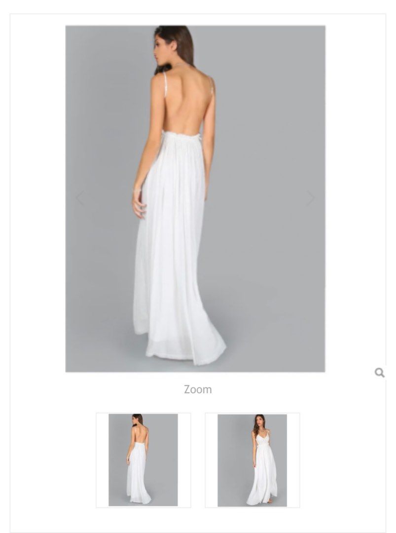 Lace overlay backless pleated maxi dress discount