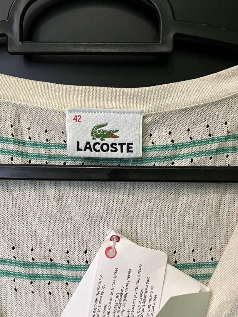 lacoste vest, Men's Fashion, Coats, Jackets and Outerwear on Carousell
