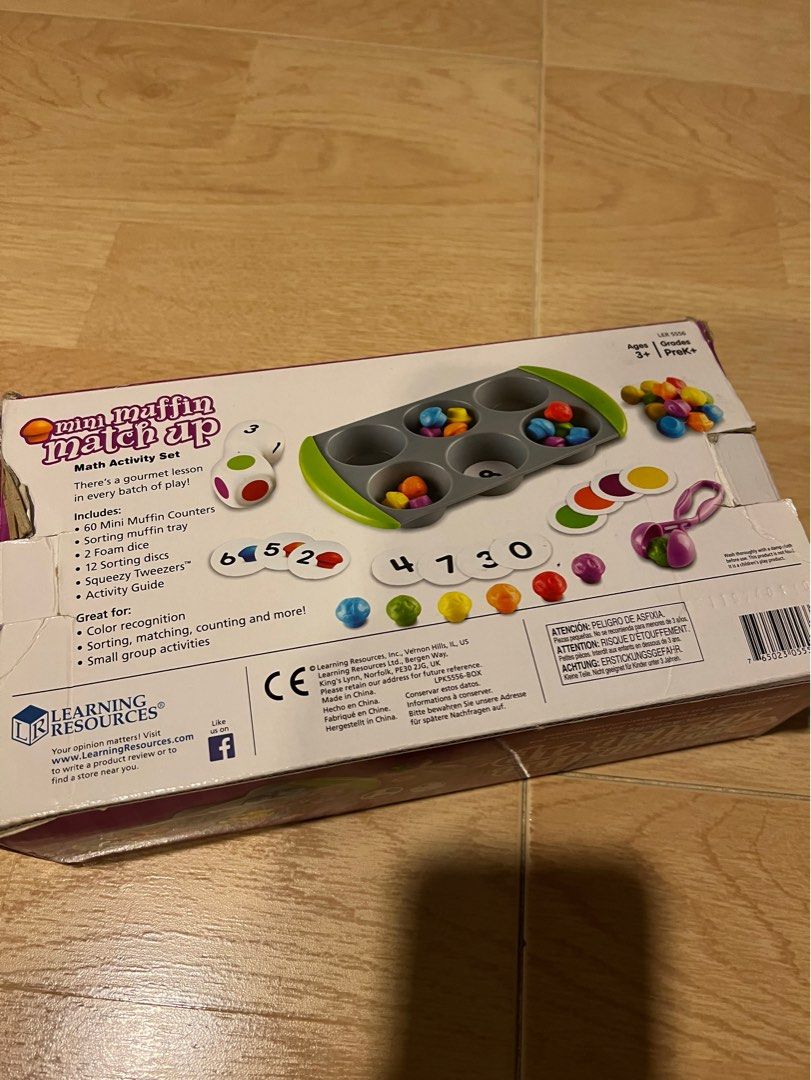 Mini muffin match up game store