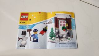 LEGO 40124 組裝說明書
