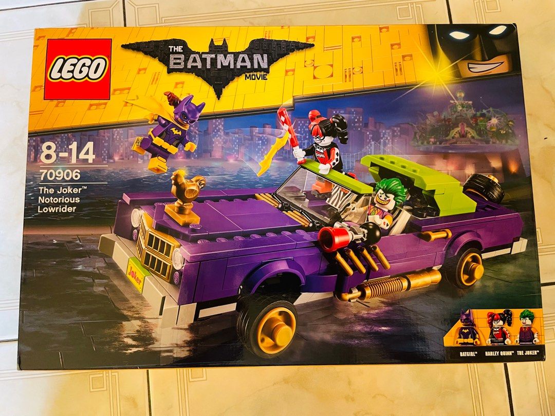 Lego 70906 The Batman Movie The Joker Notorious Lowrider, Hobbies & Toys,  Toys & Games on Carousell