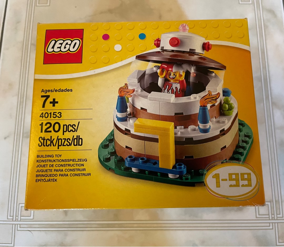 LEGO 40153 Birthday Decoration Cake Set Hobbies Toys Toys