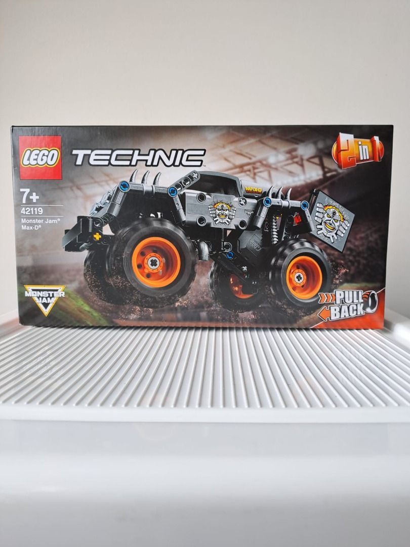 Lego technic/monster jam/max D, Hobbies & Toys, Toys & Games on Carousell