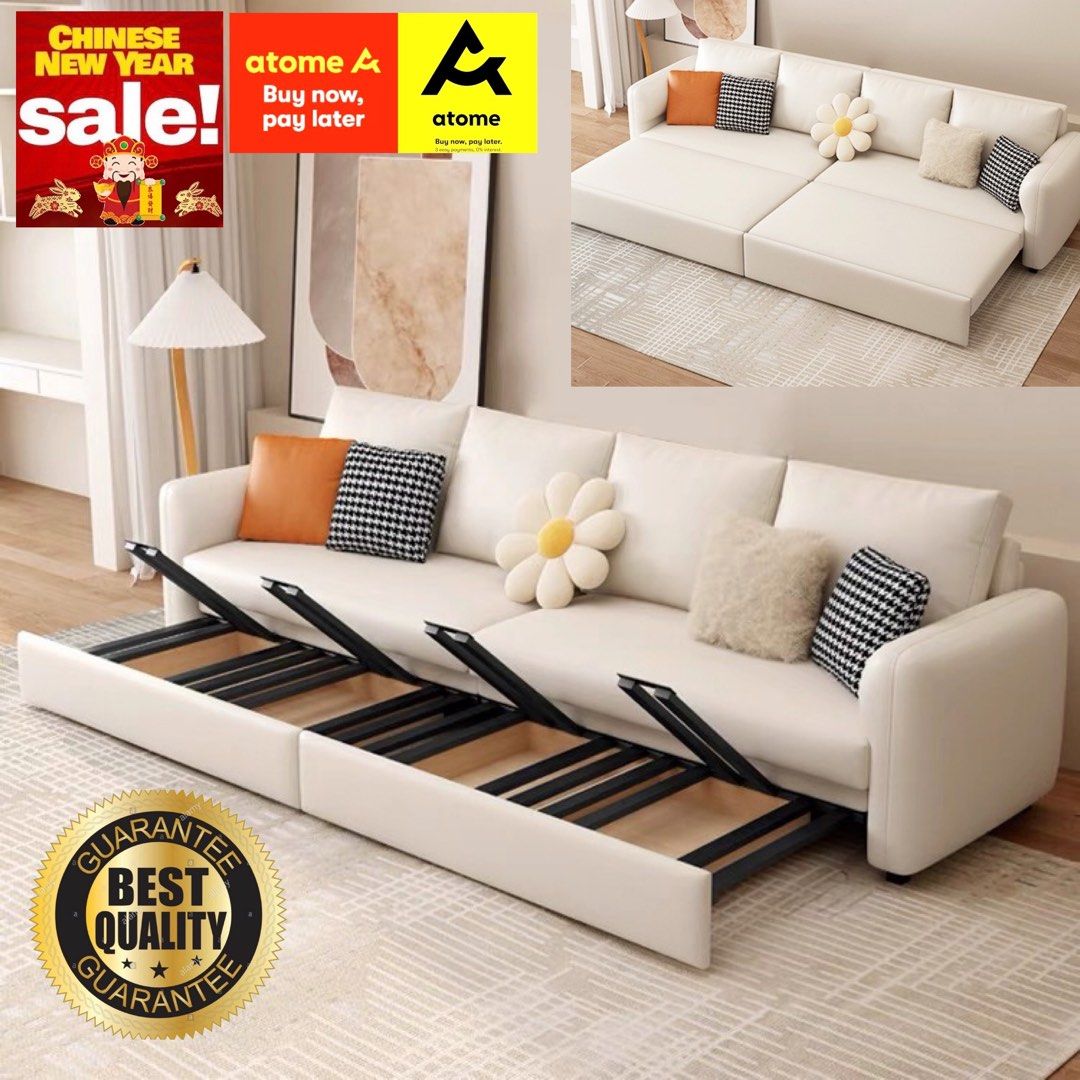 200 Cm Sofa Bed Baci Living Room
