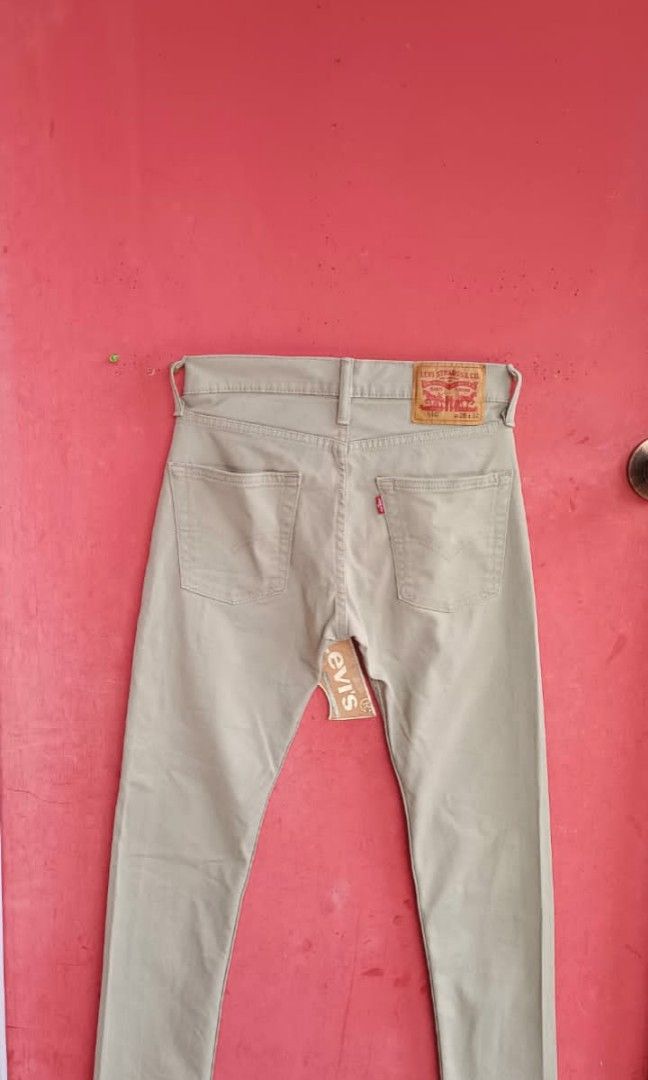 Levis 510 skinny fit stretch true chino Fesyen Pria Pakaian