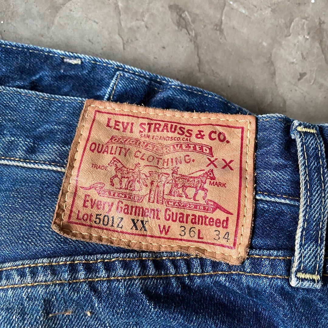 Levis - 1954 501Z XX Selvedge Jeans, Men's Fashion, Bottoms, Jeans on ...