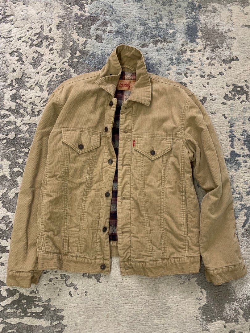 Levi s Trucker Jacket Corduroy Japan Men s Fashion Coats