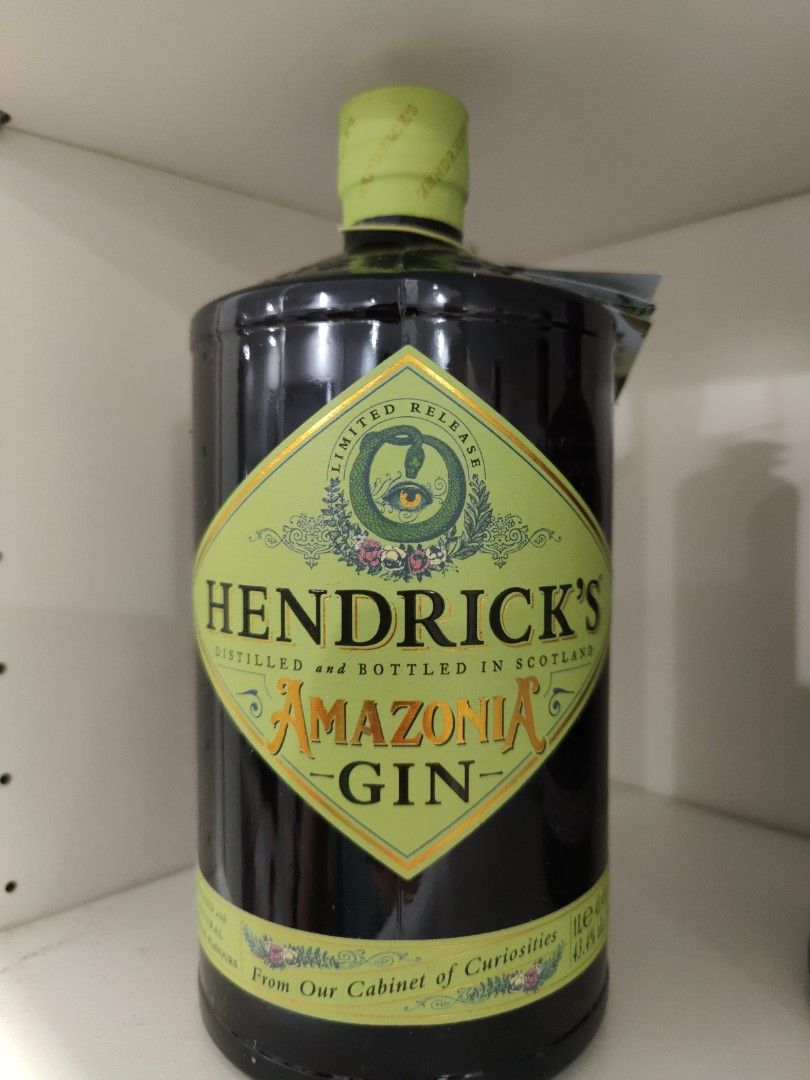 Limited Edition Hendrick's Amazonia Gin, Food & Drinks, Beverages on