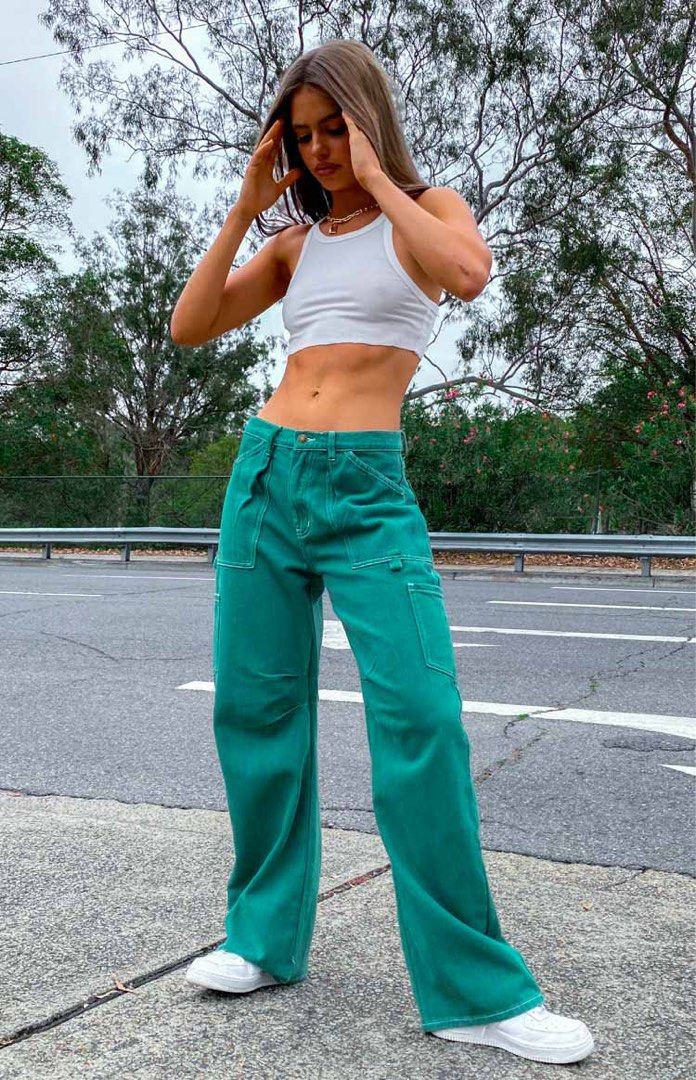 Miami Vice Pant - Blue - L - Women's Pants - Lioness Fashion | Afterpay Available