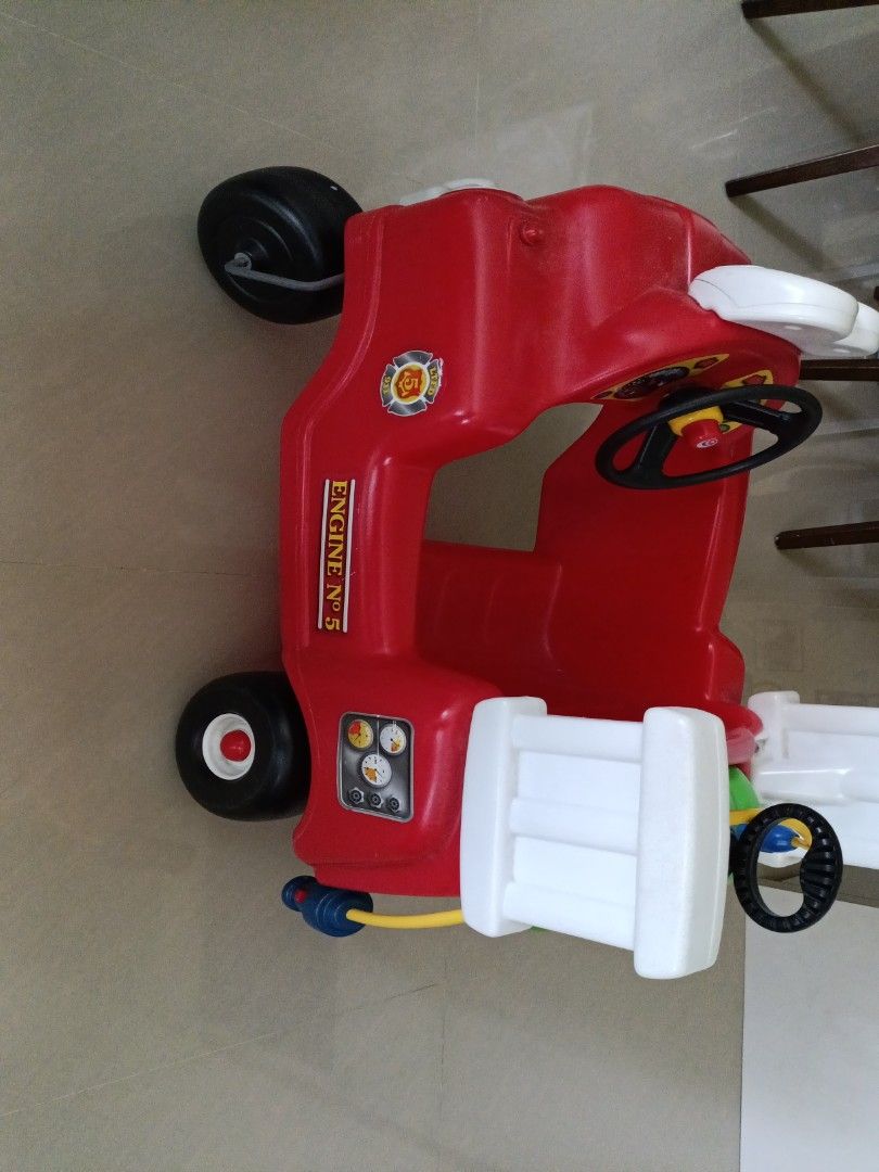 Small Fire Ruck Little Tikes Fire Truck & Small Fire Truck, Hobbies & Toys, Toys ...