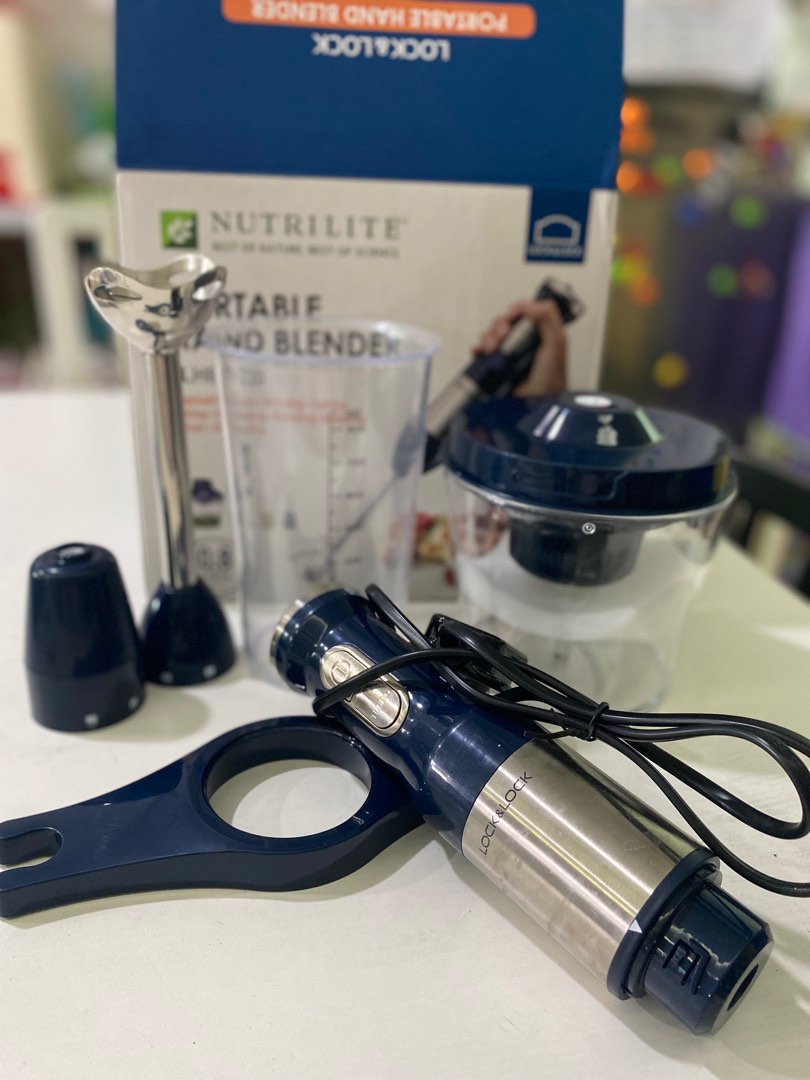 Lock & Lock Portable Hand Blender, TV & Home Appliances, Kitchen