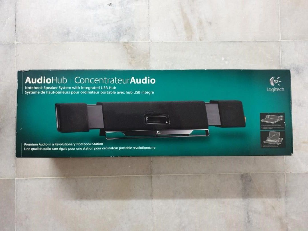 Logitech new arrivals audiohub 2.1