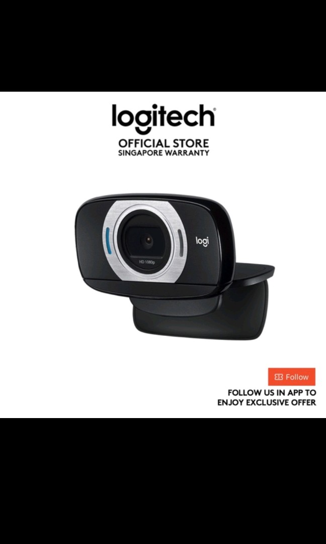 Logitech C615 Webcam Fold and Go Full HD 1080, Computers  Tech, Parts   Accessories, Webcams on Carousell