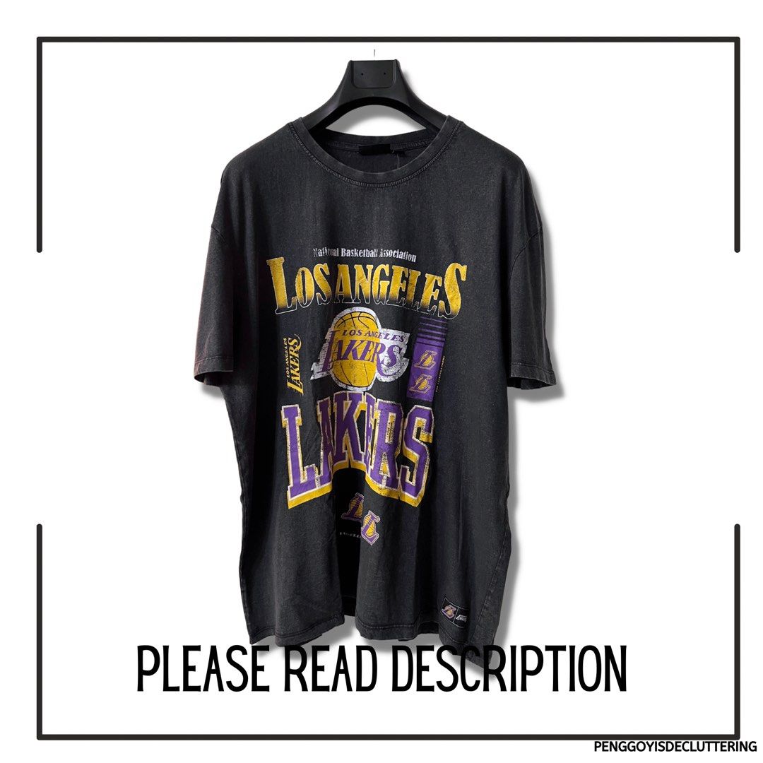 Lakers Nba T shirt Original, Men's Fashion, Tops & Sets, Tshirts & Polo  Shirts on Carousell