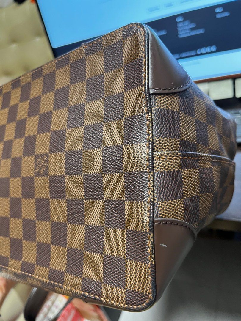 louis vuitton damier ebene hampstead pm very nicely kept bag