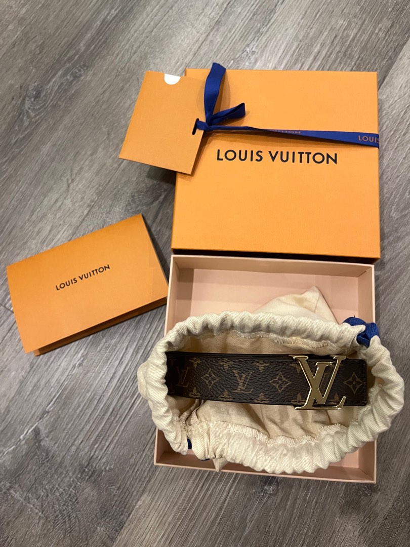 600 Louis Vuitton belt unboxing 