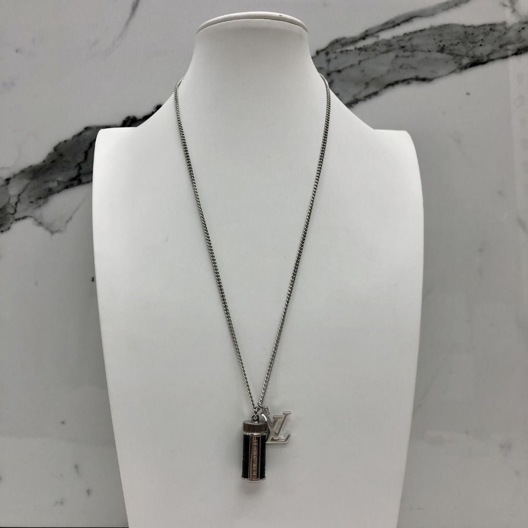 Monogram eclipse charms necklace hot sale