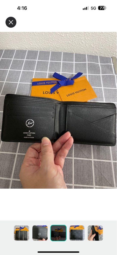 Louis Vuitton x Fragment Mens Wallet