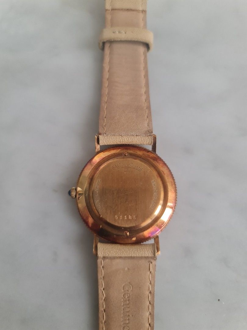 Lucien piccard gold top coin watch