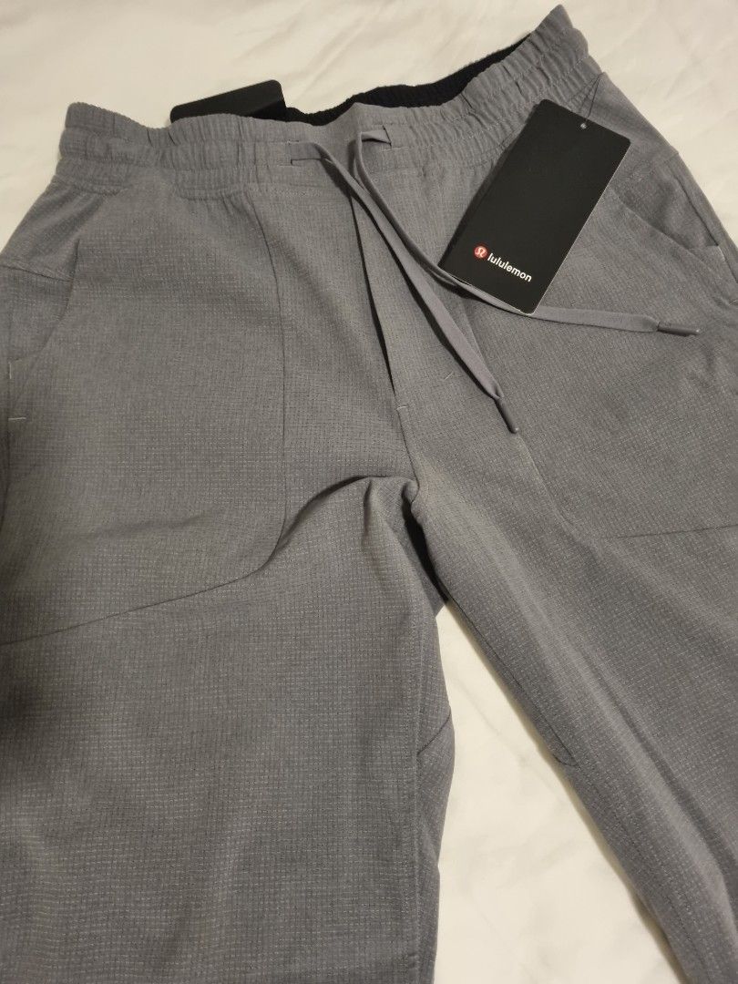 Lululemon Authentic Grey Men's ABC Jogger Joggers Woven Air Size S Brand  New With Tags RRP $228!!!